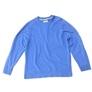 Tommy Bahama Men’s Blue Casual Pullover Sweater 
Size:Medium